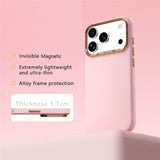 iPhone 18 Pro / 17 Pro ABEEL Hard Soft-Touch Plastic Case - MagSafe Compatible - Pink