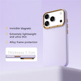 iPhone 18 Pro / 17 Pro ABEEL Hard Soft-Touch Plastic Case - MagSafe Compatible - Purple