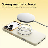iPhone 18 Pro Max / 17 Pro Max ABEEL Hard Soft-Touch Plastic Case - MagSafe Compatible - Yellow