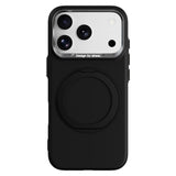 iPhone 17 Pro / 18 Pro ABEEL Hard Soft-Touch Plastic Case w. Kickstand - MagSafe Compatible - Black