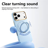 iPhone 17 Pro Max / 18 Pro Max ABEEL Hard Soft-Touch Plastic Case w. Kickstand - MagSafe Compatible - Yellow