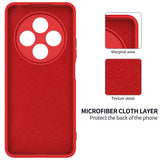 Xiaomi Redmi 17C (4G) EIDERWOOD Silicone Case W. Strap - Red