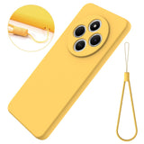 Xiaomi Redmi 17C (4G) EIDERWOOD Silicone Case W. Strap - Yellow