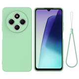 Xiaomi Redmi 17C (4G) EIDERWOOD Silicone Case W. Strap - Green