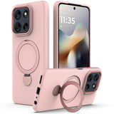 OnePlus Nord 6 / Nord CE6 EIDERWOOD Hybrid Case with Kickstand - MagSafe Compatible - Pink