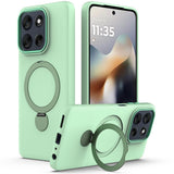 OnePlus Nord 6 / Nord CE6 EIDERWOOD Hybrid Case with Kickstand - MagSafe Compatible - Green