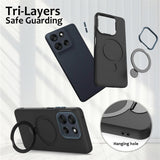 OnePlus Nord 6 / Nord CE6 EIDERWOOD Hybrid Case with Kickstand - MagSafe Compatible - Black