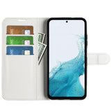 Samsung Galaxy A54 (5G) PU Litchi Leather Wallet Case - White