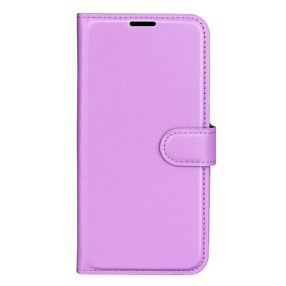 Samsung Galaxy A54 (5G) PU Litchi Leather Wallet Case - Purple