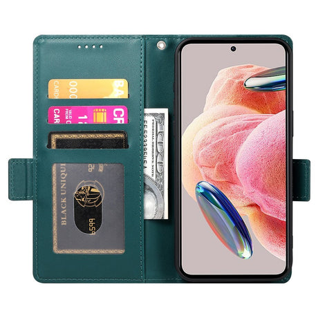 OPPO Reno16 F (5G) EIDERWOOD Faux Leather Flip Case with Card Holder - Green
