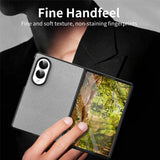 Samsung Galaxy Z Fold8 EIDERWOOD Hybrid Case with Wood Texture - Grey