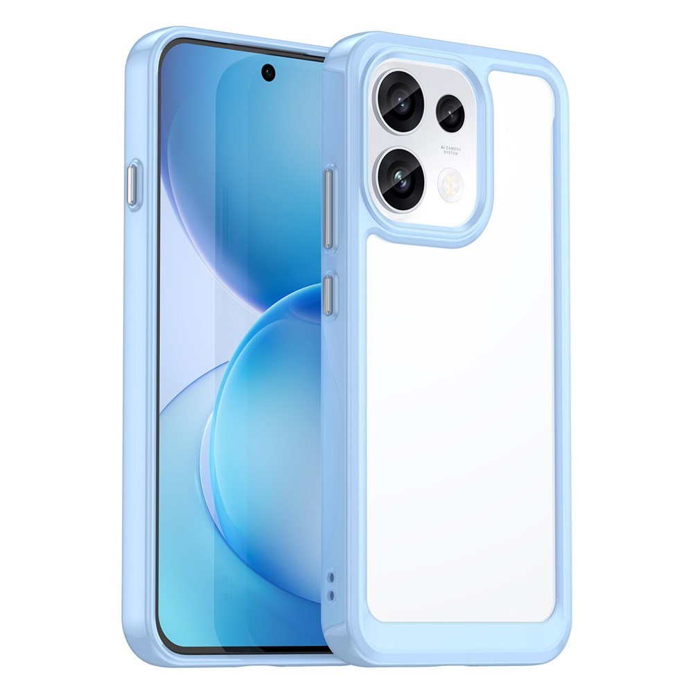 OPPO Reno16 F (5G) EIDERWOOD Hybrid Case - Transparent / Blue