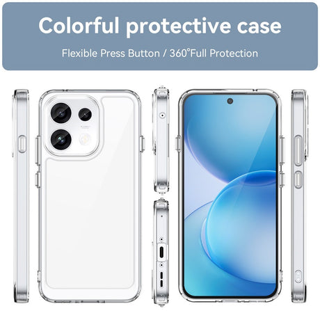 OPPO Reno16 F (5G) EIDERWOOD Hybrid Case - Transparent
