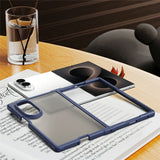 Samsung Galaxy Z Fold8 EIDERWOOD Mat Hybrid Case - Dark Blue