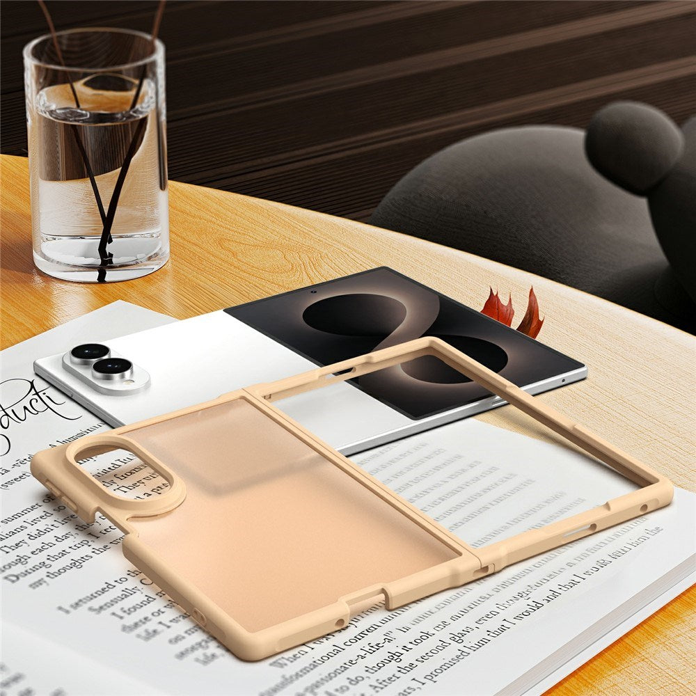 Samsung Galaxy Z Fold8 EIDERWOOD Mat Hybrid Case - Yellow