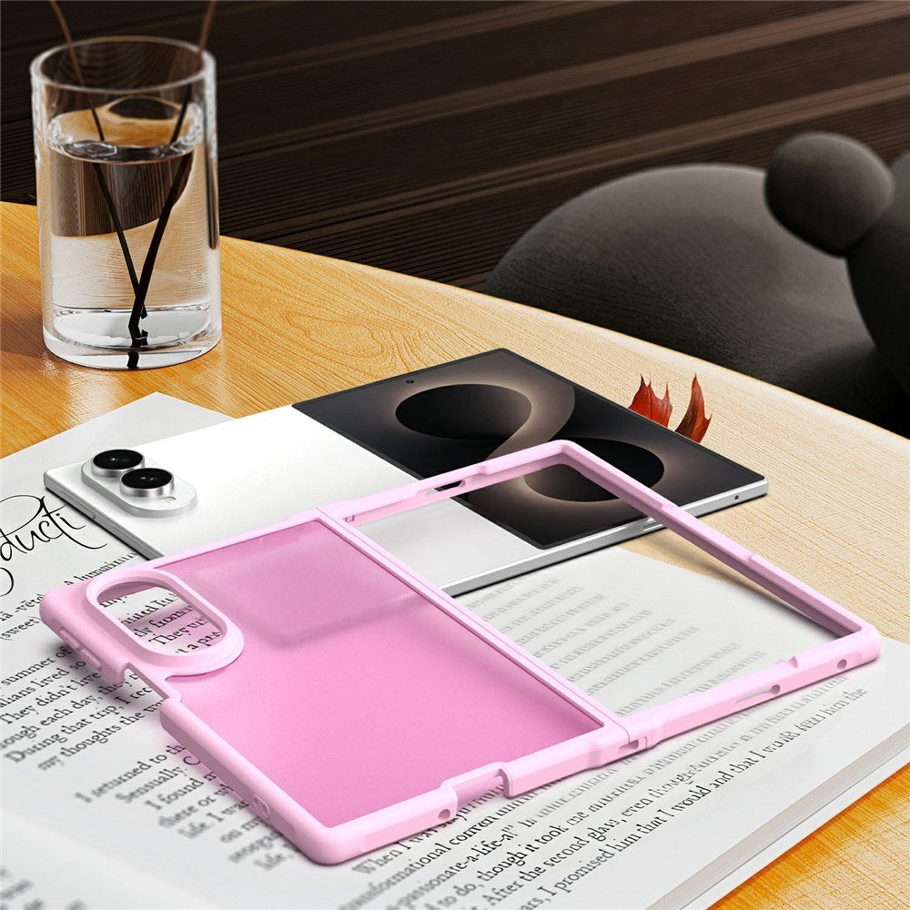 Samsung Galaxy Z Fold8 EIDERWOOD Mat Hybrid Case - Pink
