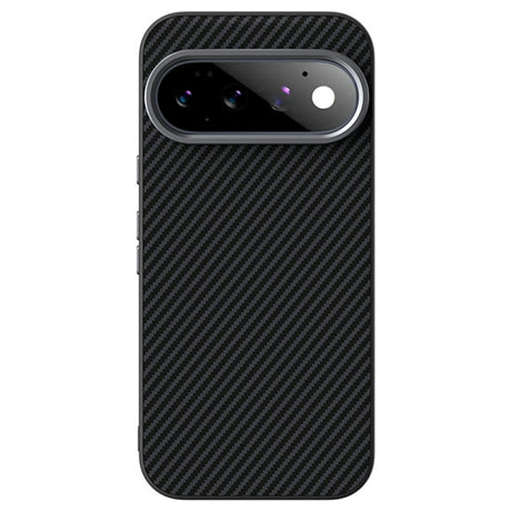 Google Pixel 11 Pro ABEEL Hybrid Case with Carbon Fiber Texture - Black