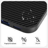Google Pixel 11 Pro ABEEL Hybrid Case with Carbon Fiber Texture - Black / Green