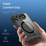 iPhone Fold DUX DUCIS Aimo Series Hybrid Case - MagSafe Kompatibel - Transparent / Black