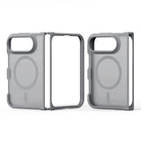 iPhone Fold DUX DUCIS Yind Series Hybrid Case - MagSafe Compatible - Matte Grey