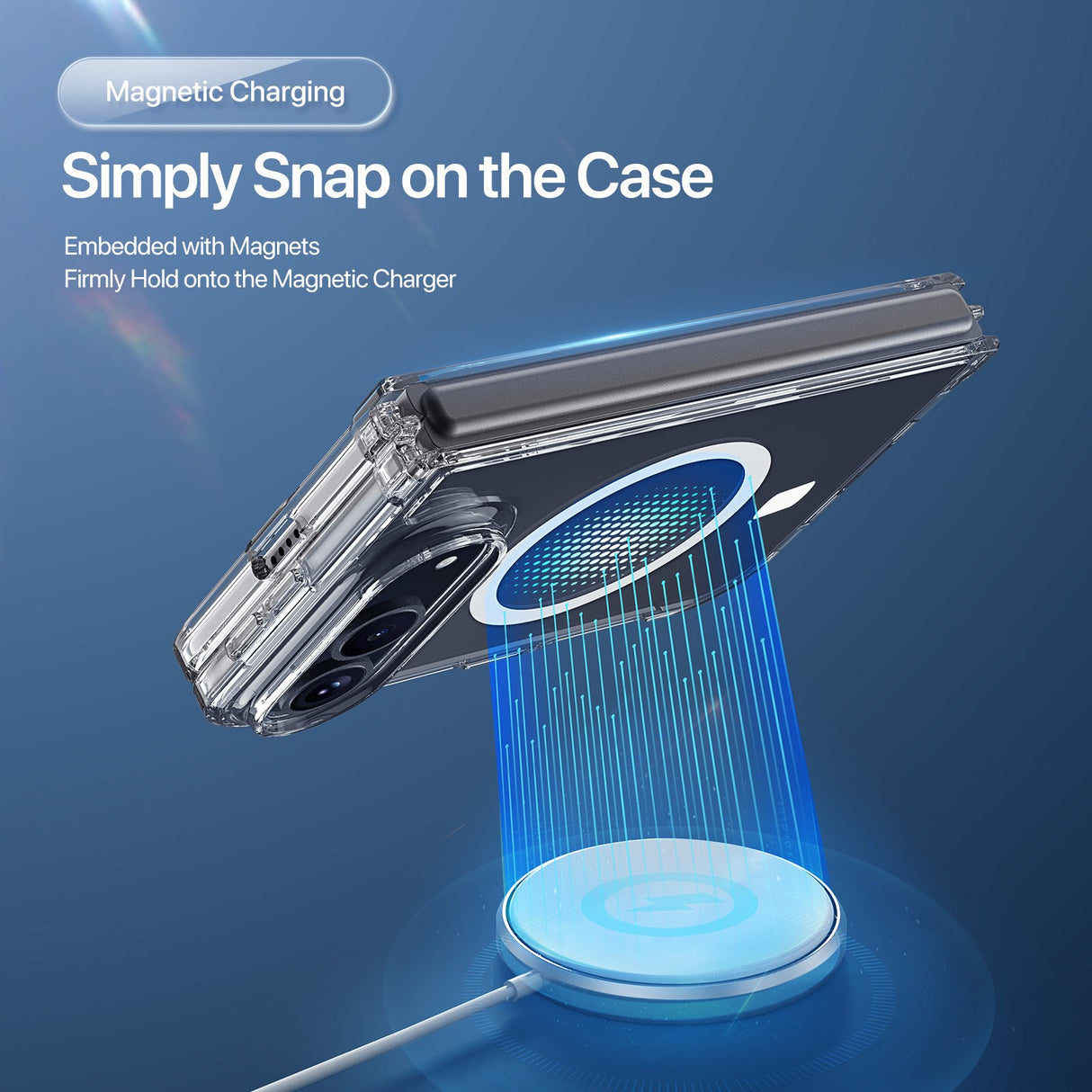iPhone Duo DUX DUCIS Clin Series Hybrid Case - MagSafe Compatible - Transparent