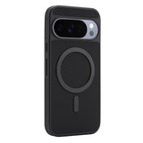 Google Pixel 11 / 11 Pro EIDERWOOD Case with Carbon Structure - MagSafe Compatible - Black