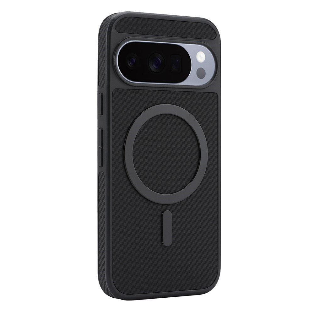 Google Pixel 11 Pro XL EIDERWOOD Case with Carbon Structure - MagSafe Compatible - Black