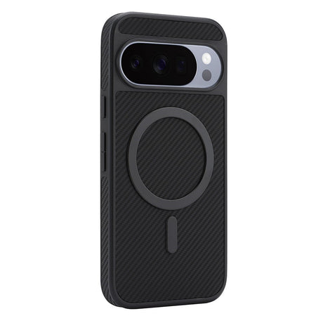 Google Pixel 11 Pro XL EIDERWOOD Case with Carbon Structure - MagSafe Compatible - Black