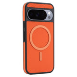 Google Pixel 11 Pro XL EIDERWOOD Case with Carbon Structure - MagSafe Compatible - Orange