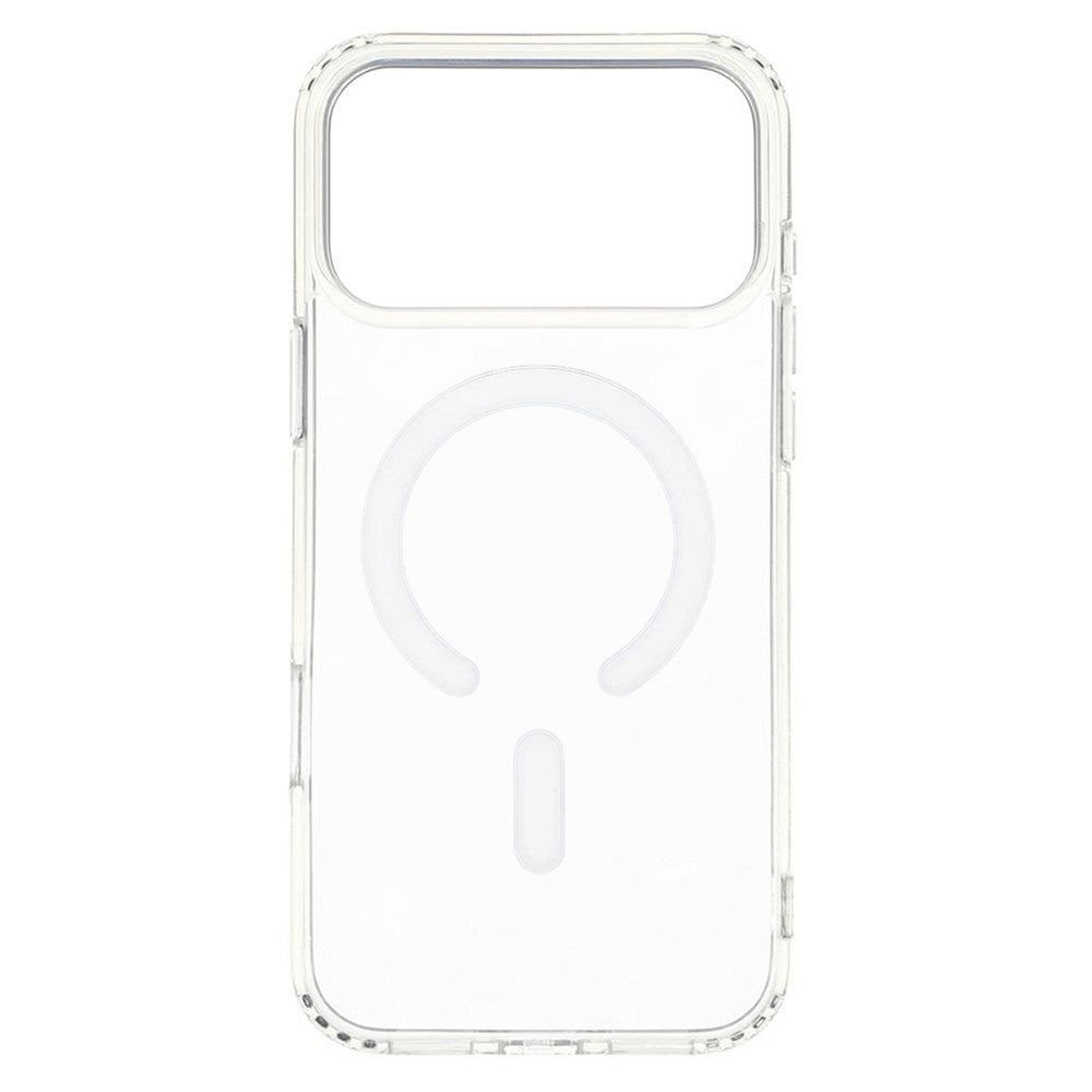 iPhone 18 Pro - 360° Protection set w. Screen Protection | MagSafe Case | Camera Lens Protection - Transparent / Black Edge