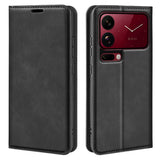 Xiaomi 18 Pro Max EIDERWOOD Artificial Leather Flip Case with Wallet and Stand Function - Black