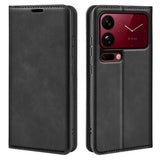 Xiaomi 18 Pro EIDERWOOD Artificial Leather Flip Case with Wallet and Stand Function - Black