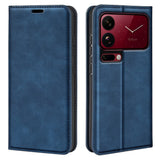 Xiaomi 18 Pro EIDERWOOD Artificial Leather Flip Case with Wallet and Stand Function - Blue
