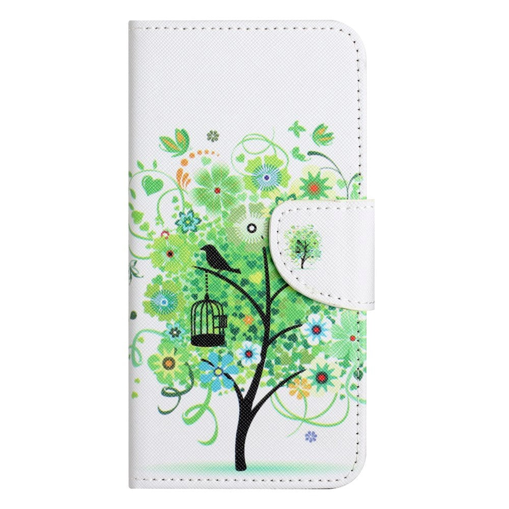 Samsung Galaxy A34 (5G) Leather Wallet Case & Print - Tree