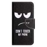 Samsung Galaxy A34 (5G) Leather Wallet Case & Print - Wicked Smile