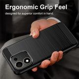 Honor 600 Smart EIDERWOOD Brushed Carbon Cover - Black