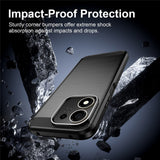 Honor 600 Smart EIDERWOOD Brushed Carbon Cover - Black