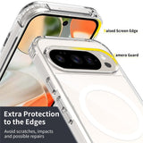 Google Pixel 11 Protection Set with 1 x MagSafe Cover & 2 x Screen Protector & 2 x Camera Lens Glass - Transparent