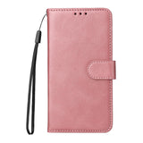 Honor 600 Smart EIDERWOOD Flip Cover in Faux Leather - Pink