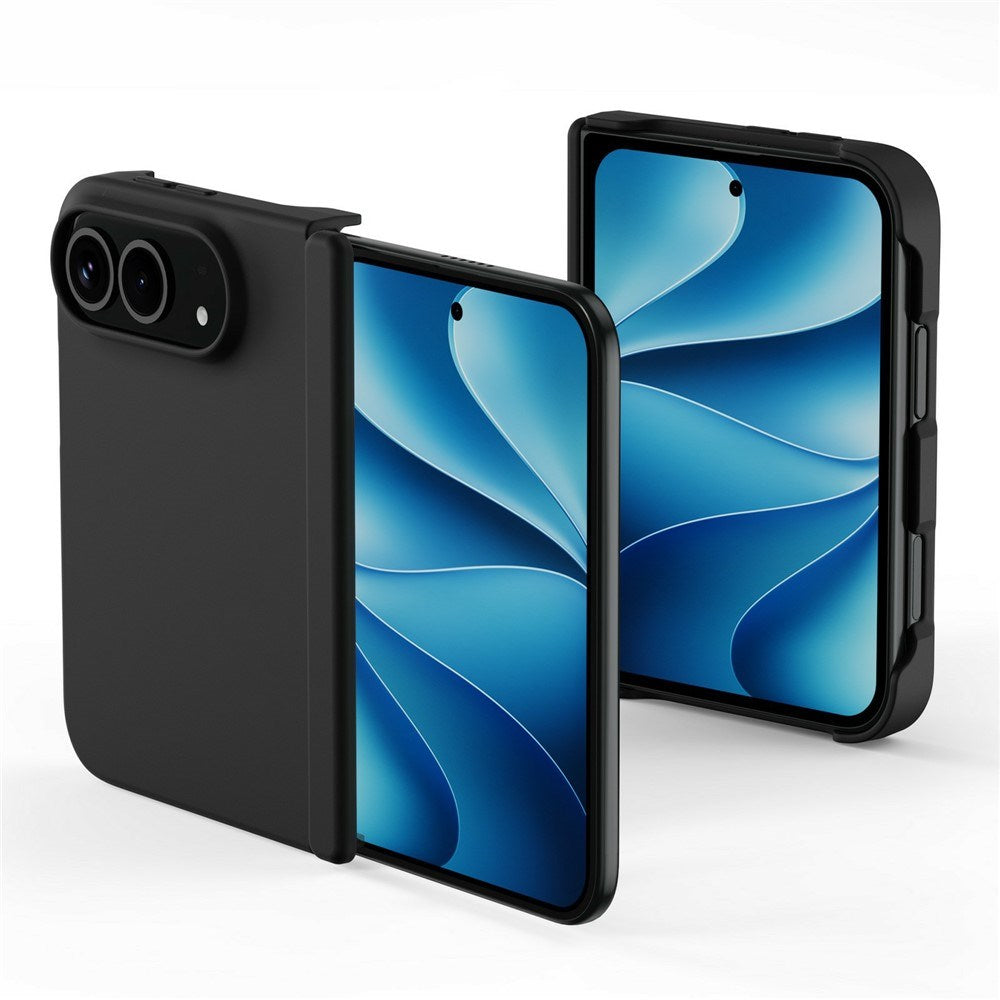 iPhone Fold DUX DUCIS Piel Series Silicone Case - MagSafe Compatible - Black