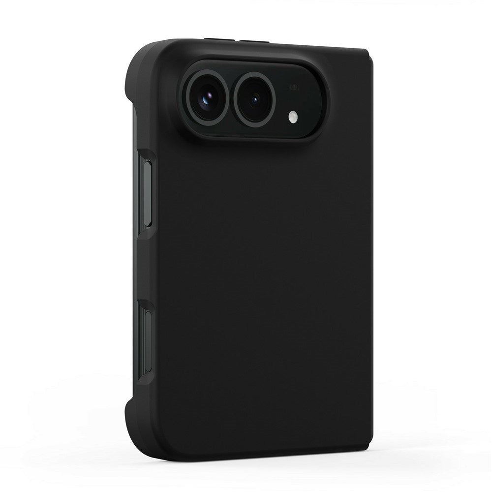 iPhone Fold DUX DUCIS Piel Series Silicone Case - MagSafe Compatible - Black
