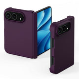 iPhone Fold DUX DUCIS Piel Series Silicone Case - MagSafe Compatible - Red