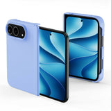iPhone Fold DUX DUCIS Piel Series Silicone Case - MagSafe Compatible - Blue