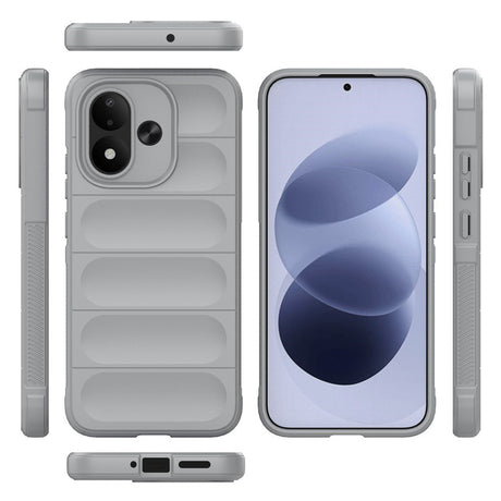 Xiaomi Redmi Note 17 (5G) EIDERWOOD Rugged Plastic Case - Light Grey