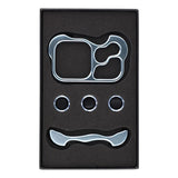 iPhone 18 Pro Two-Piece Metal Bumper Case - Blue
