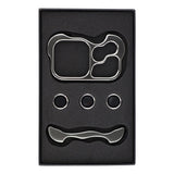iPhone 18 Pro Max Two-Piece Metal Bumper Case - Grey