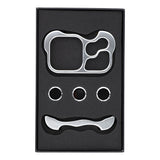 iPhone 18 Pro Max Two-Piece Metal Bumper Case - Silver