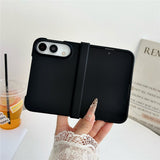 iPhone Fold EIDERWOOD Hard Plastic Case - Black