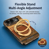 iPhone Fold EIDERWOOD Aramid Case w. Built-in Screen Protector & Kickstand - MagSafe Compatible - Green