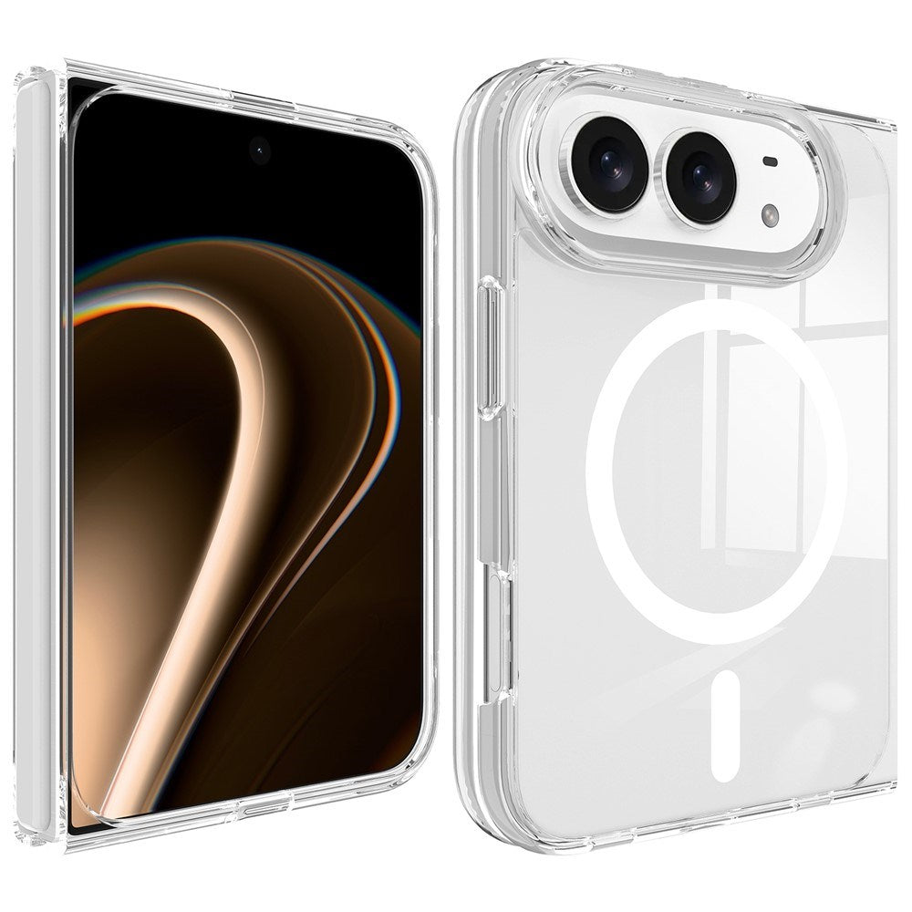 iPhone Fold EIDERWOOD Hybrid Case - MagSafe Compatible - Transparent